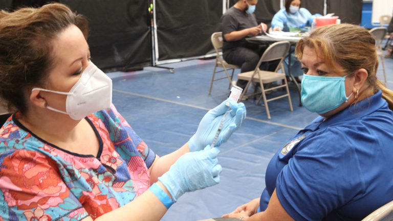 Edinburg CISD hosts fourth COVID-19 Community Vaccine Clinic