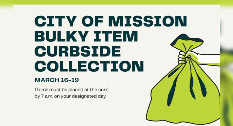 Mission hosts bulky items Curbside Collection