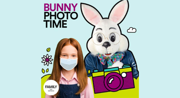 Bunny to Safely Visit La Plaza for Easter