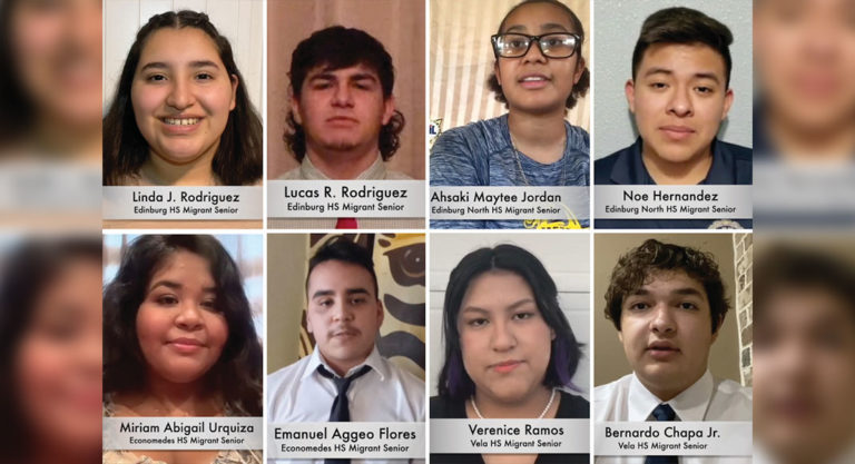 Edinburg Rotary recognizes top students from ECISD Migrant Education Program