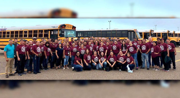 PSJA ISD’s Transportation Department ranks among Top 100 Fleets in the Nation
