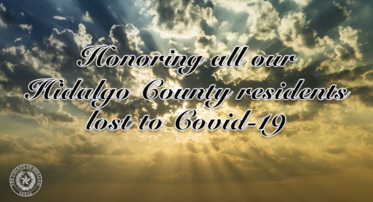 Hidalgo County announces second commemorative video observing the one year anniversary of COVID-19 related deaths