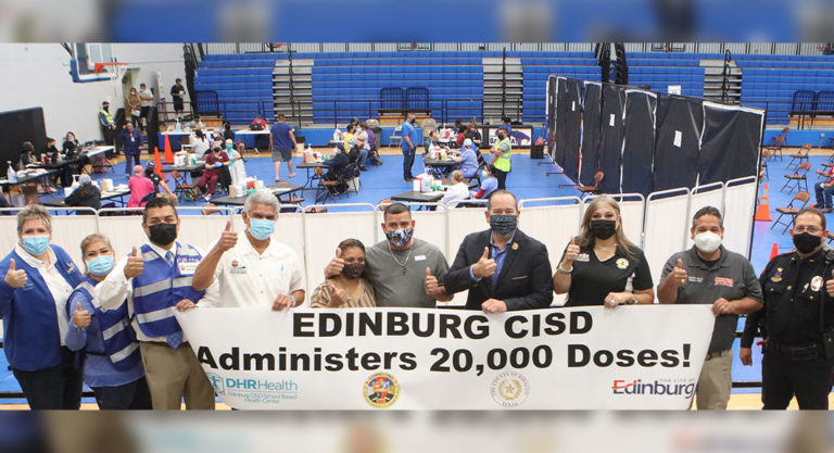 Edinburg CISD reaches 20,000 vaccination milestone