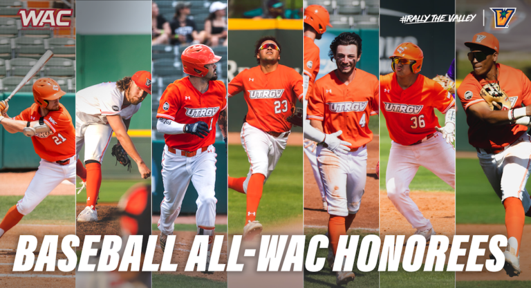 Seven UTRGV Baseball Student-Athletes Earn All-WAC Honors