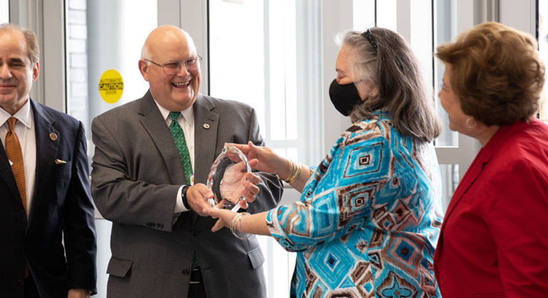 Elmo Lopez Jr. distinguished with President’s Community Leadership Award
