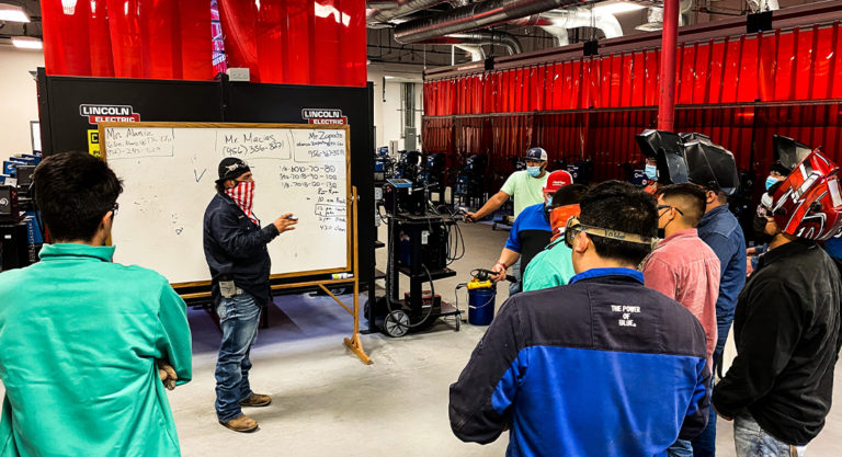 BISD students forge new future in welding