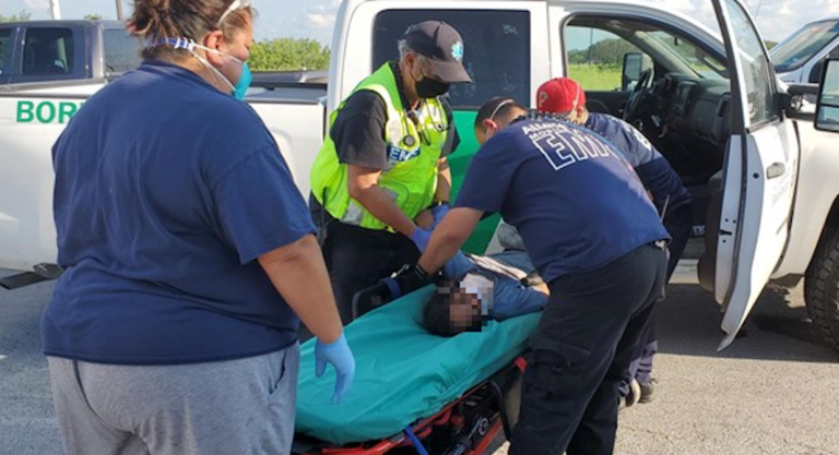 RGV Agents Rescue Abandoned Migrants
