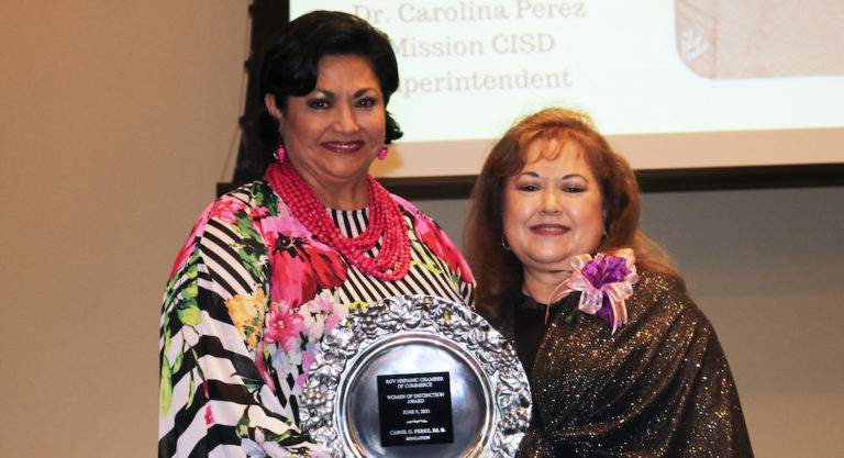RGV Hispanic Chamber of Commerce honors Mission CISD superintendent as a Women of Distinction
