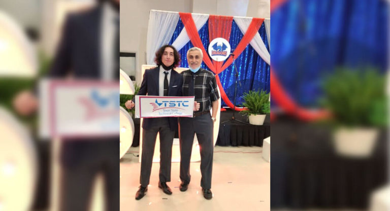 Incoming freshman is third of professor’s sons to enroll at TSTC