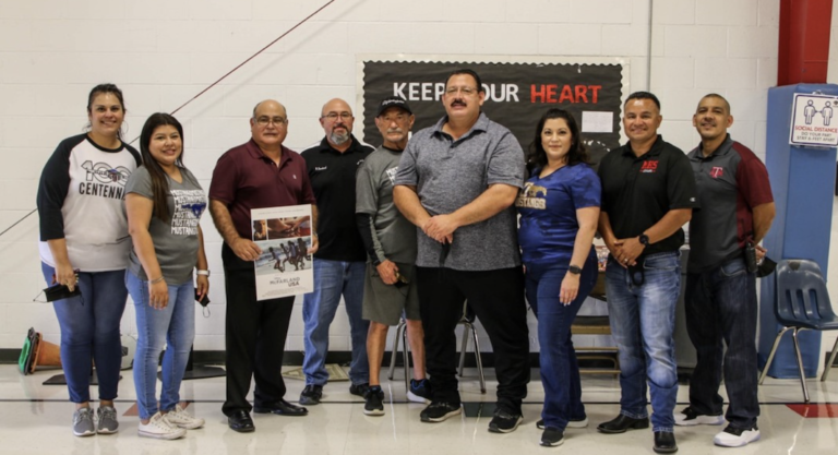 ‘McFarland, USA’ High School Athlete Thomas Valles inspires PSJA Elementary students