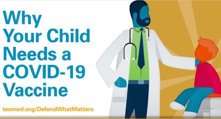 Kids 12 and Up: Get a COVID Shot, Physicians Urge