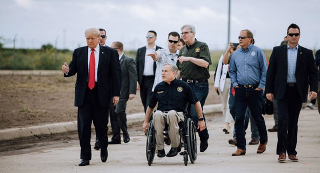 Governor Abbott Hosts 45th President Donald J. Trump For Border ...