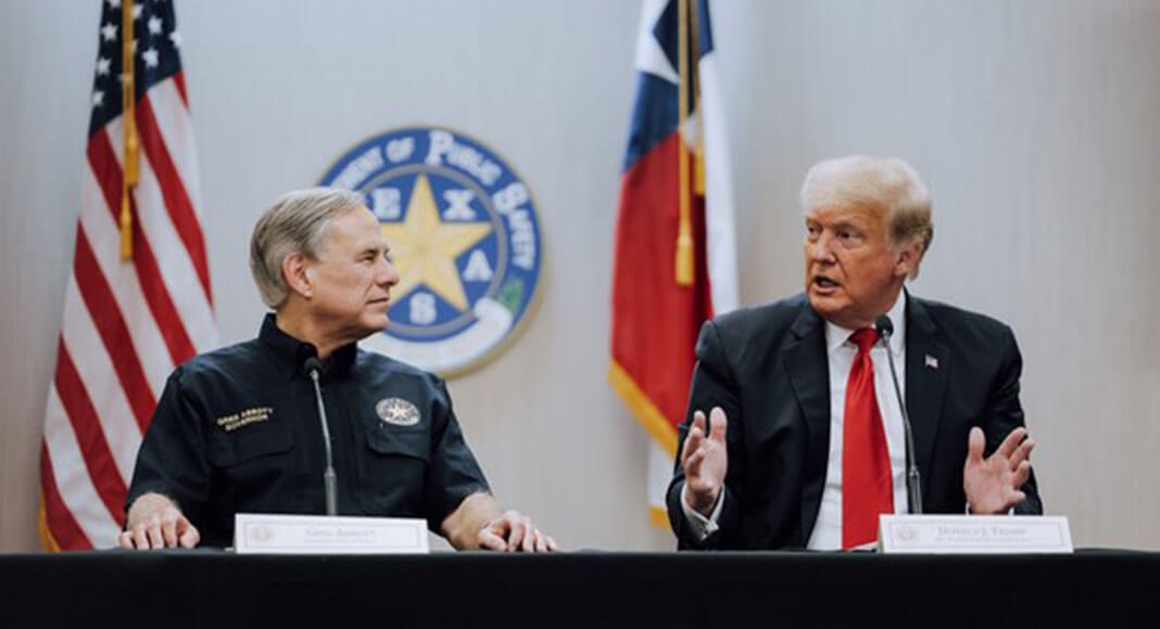 Governor Abbott Hosts 45th President Donald J. Trump For Border ...