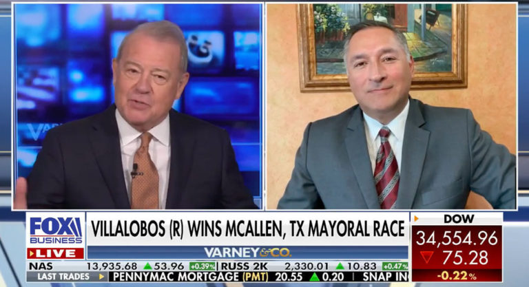 Varney and Co. Interviews McAllen Mayor Elect Villalobos