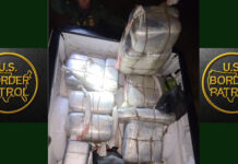 Boder Patrol Agents seize a large load of marijuana. Images courtesy of U.S. Customs and Border Protection.