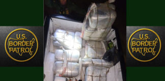 Boder Patrol Agents seize a large load of marijuana. Images courtesy of U.S. Customs and Border Protection.