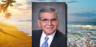 Laredo Chamber President and CEO, Miguel Conchas. Image courtesy of Laredo Chamber of Commerce; Background image for illustration only.