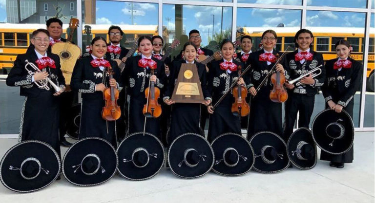 PSJA North Early College High School Mariachi group. Image courtesy of PSJA ISD.