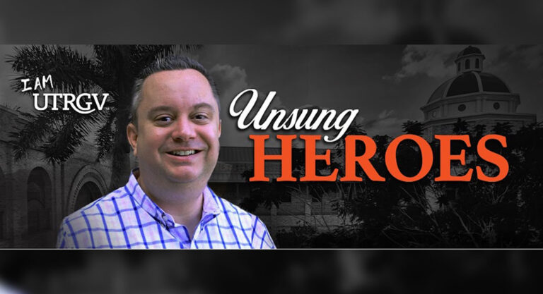 Meet Tim Sears, a UTRGV Unsung Hero