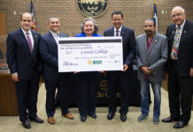 In attendance for the MOU signing were the LC Board of Trustees President Lupita Zepeda, LC Board of Trustees Vice President Jorge “JD” Delgado, Trustee Mercurio Martinez, Trustee Dr. Henry Carranza, LC President Ricardo J. Solis and the Consul General de Mexico en Laredo Juan Carlos Mendoza Sanchez.