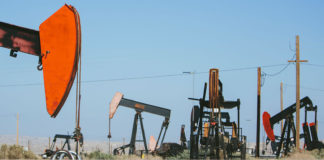 Oilfield. Image for Illustration purposes