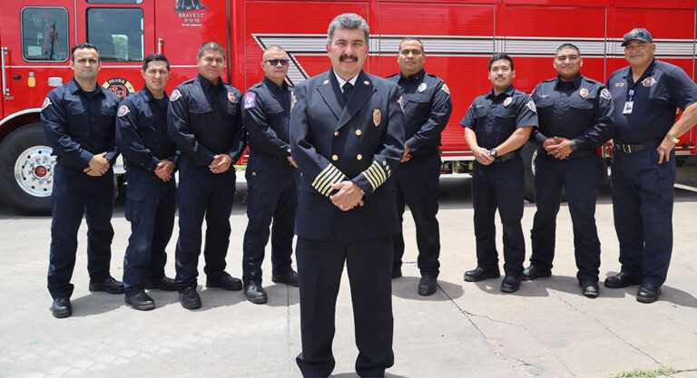 Pharr Firefighters. Image courtesy of the City of Pharr.