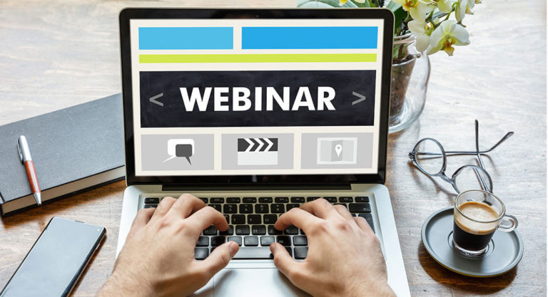 Webinar. Image for illustration purposes.