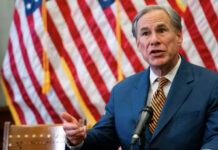 Gov. Greg Abbott said he tested negative for COVID-19 on Saturday, four days after a positive diagnosis. Photo Credit:  Sophie Park/The Texas Tribune