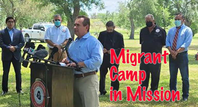 Migrant Shelter in Anzalduas Park in Mission