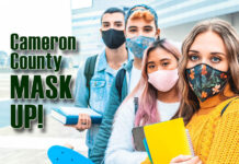 The Cameron County Health Authority Issued an order requiring facial coverings in all Cameron County Schools. Image for Illustration Purposes.