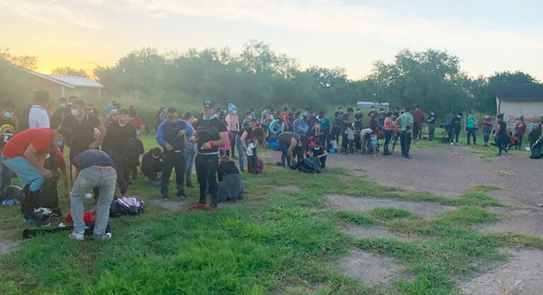 RGV Agents Encounter Large Groups of Migrants