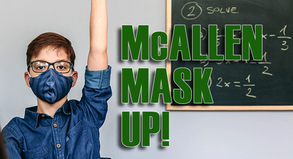 All McAllen ISD schools will require masks. Image for Illustration purposes