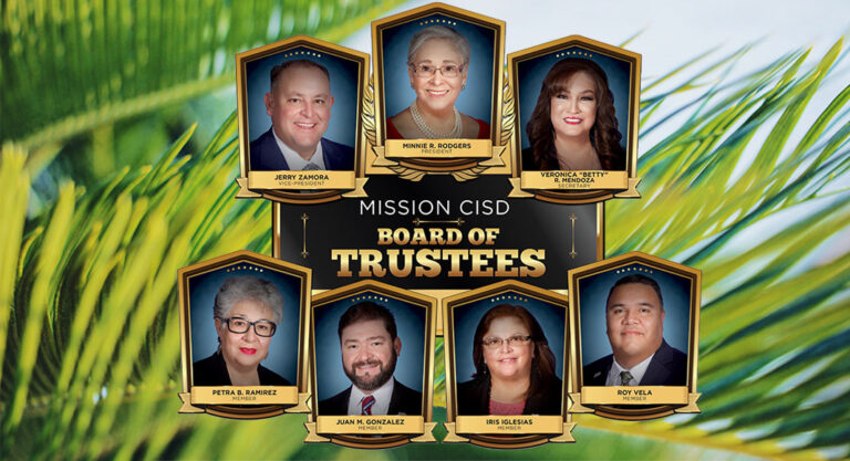 Mission CISD Board of Trustees is one of the top five school boards in Texas