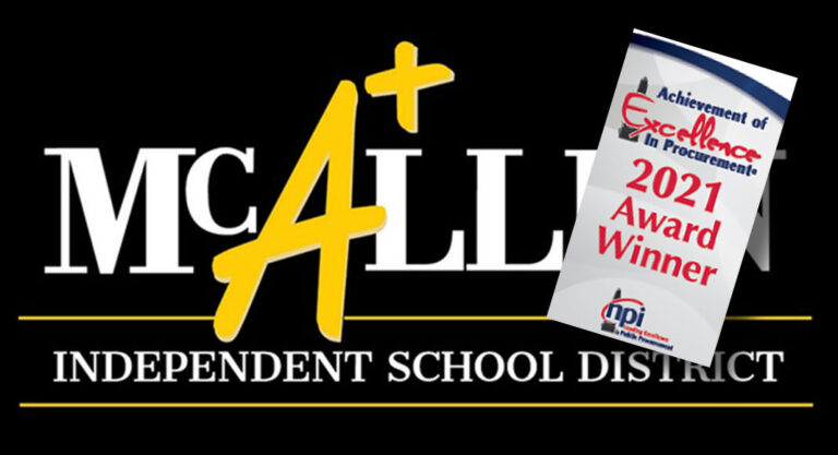 McAllen ISD earns prestigious international procurement award for 8th time