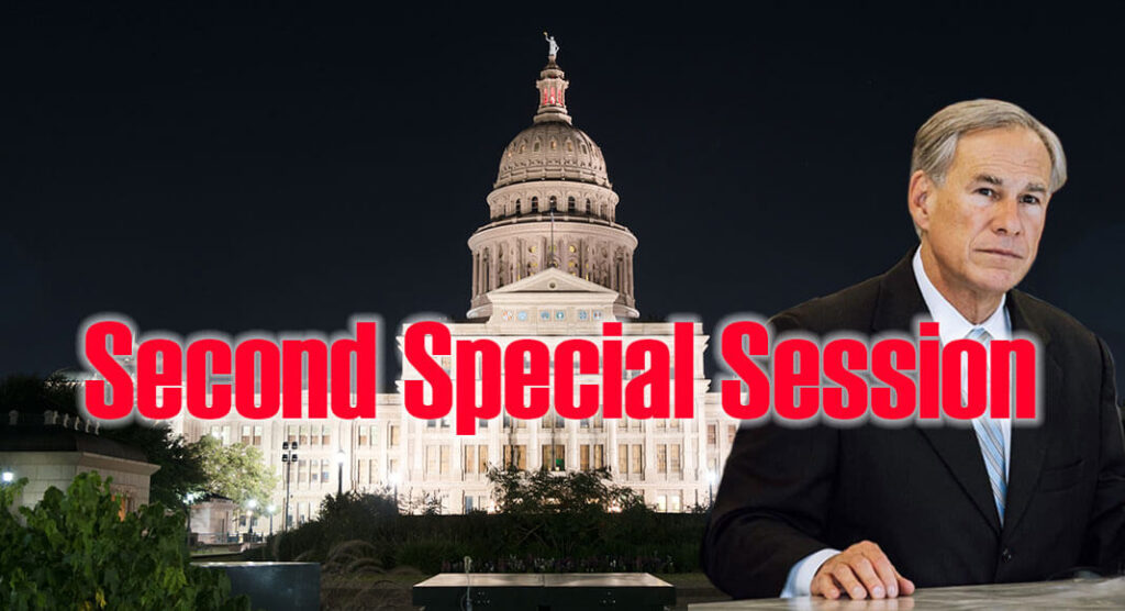 Governor Greg Abbott today issued a proclamation announcing that he will convene a second special legislative session at 12:00 p.m. on August 7, 2021. Image for Illustration purposes.Governor Abbott Image source:  Facebook