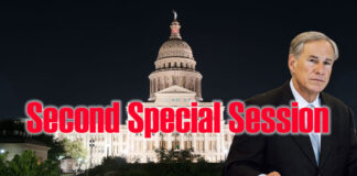 Governor Greg Abbott announced that he will convene a second special legislative session at 12:00 p.m. on August 7, 2021. Image for Illustration purposes.Governor Abbott Image source: Facebook