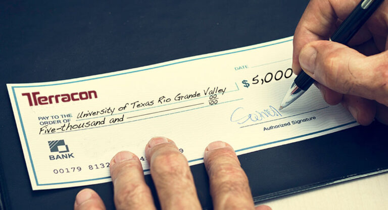 Terracon Foundation Awards Grant to University of Texas Rio Grande Valley