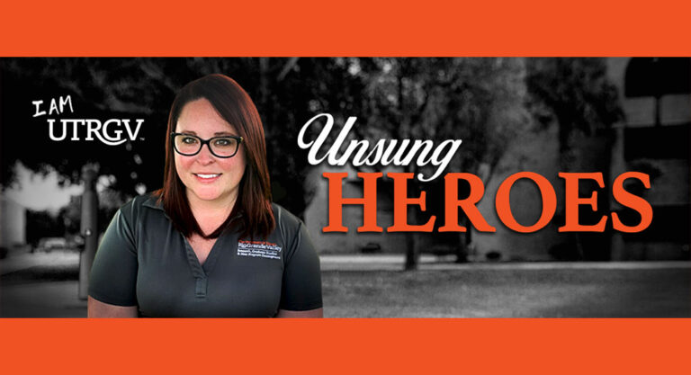 Meet Amy Mutore, a UTRGV Unsung Hero