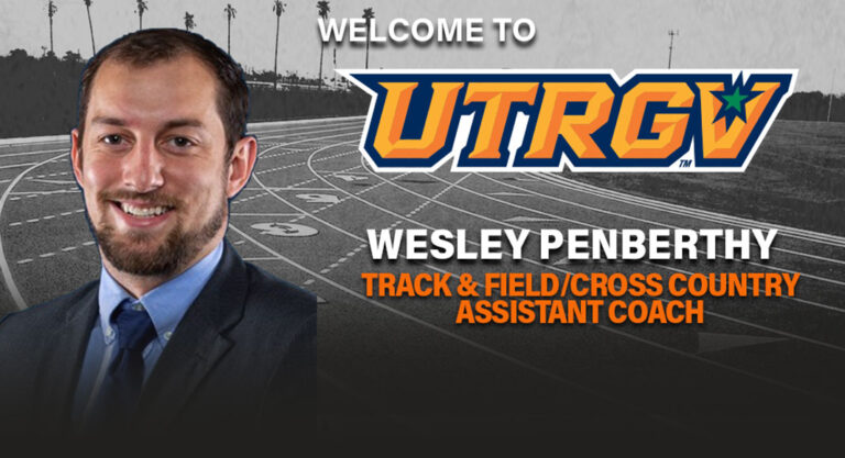 UTRGV Athletics Hires Wesley Penberthy as Track & Field / Cross Country Assistant Coach