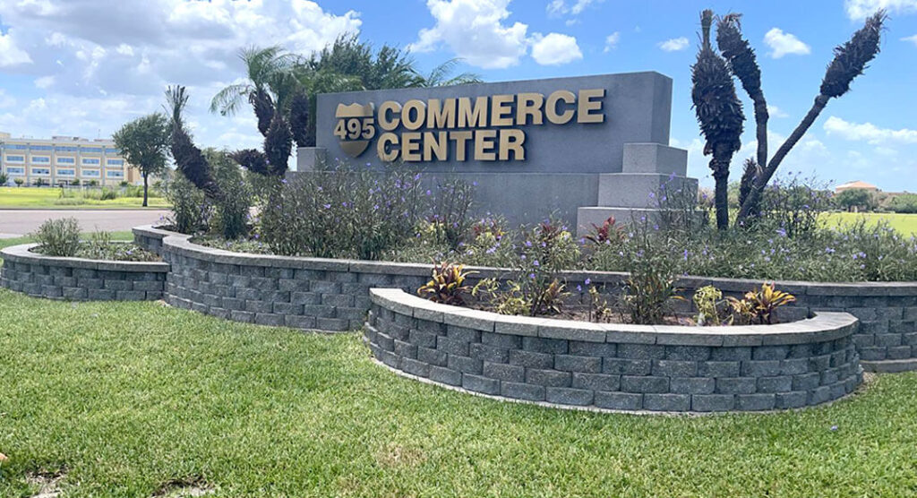 The site of the Cancer and Surgery Center, located on the south side of Pecan Boulevard between Jackson and McColl roads within the 495 Commerce Center development. Image by Roberto Hugo Gonzalez / Texas Border Business / Mega Doctor News