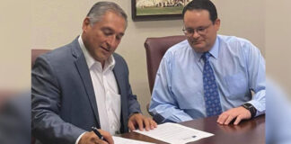 McAllen Mayor Javier Villalobos signs Disaster Declaration. Facebook Image