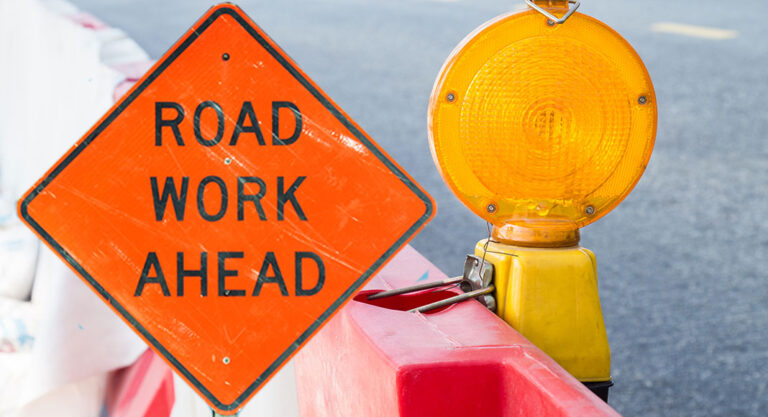 Road Work Ahead
