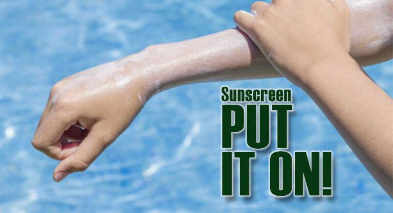 Why Sunscreen is a must Before and After Water Fun