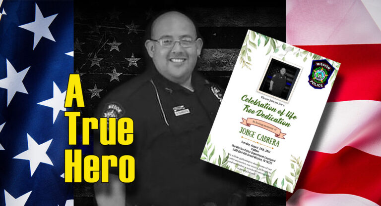 Mission hosting tree planting in honor of fallen hero