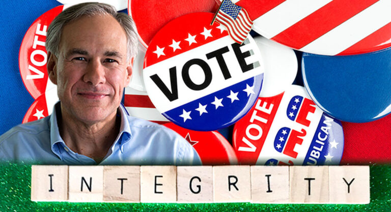 Governor Greg Abbott today issued a statement following the passage of Senate Bill 1. Image for illustration purposes.