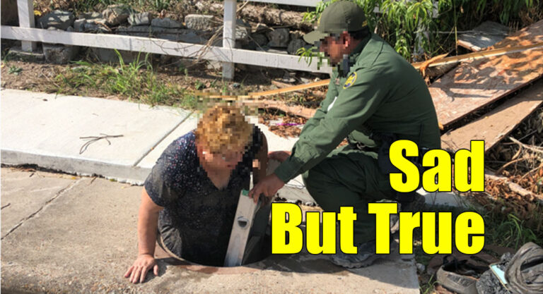 Human Smugglers Use Stolen Vehicle and Water Drainage Systems