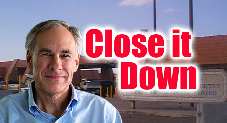 Gov. Abbott’s Statement on Biden Admin. Refusal to Close Ports Of Entry