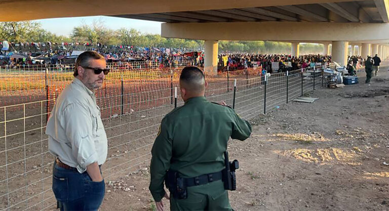 Sen. Cruz at Del Rio International Bridge: ‘The Most Horrific Thing I’ve Ever Seen’