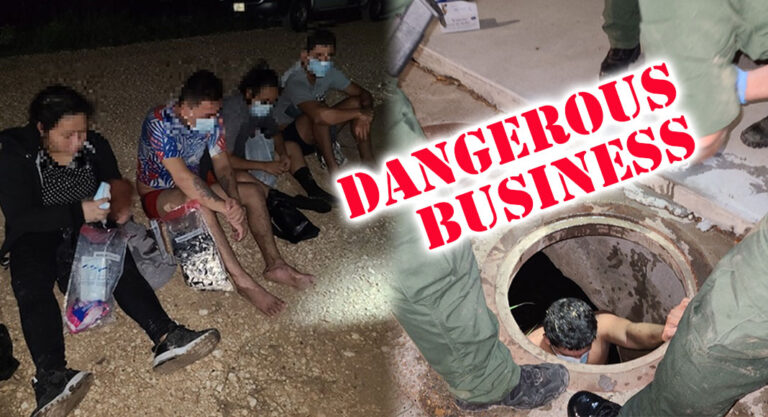 Smugglers Guide Migrants Through Underground Water Drainage Systems