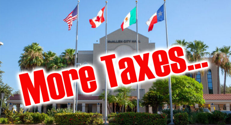 Notice of Public Hearing on Tax Increase for City of McAllen